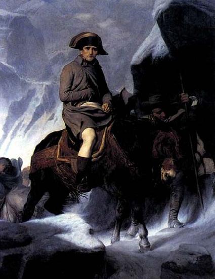 Paul Delaroche Bonaparte Crossing the Alps oil painting image